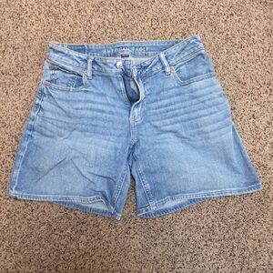 American Eagle Outfitters Light Blue Jean Shorts